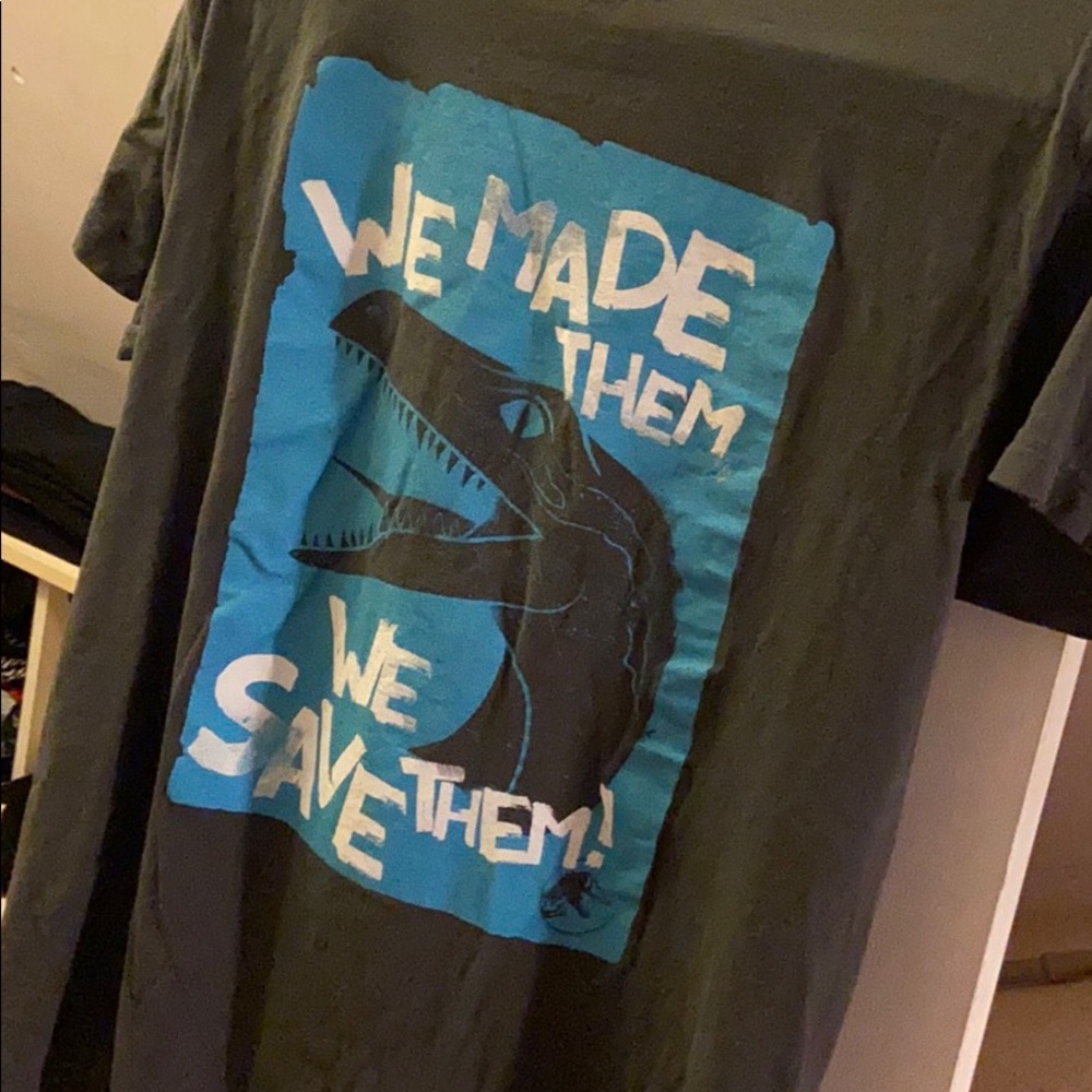 Jurassic World - We Made Them We Save Them T Shirt
